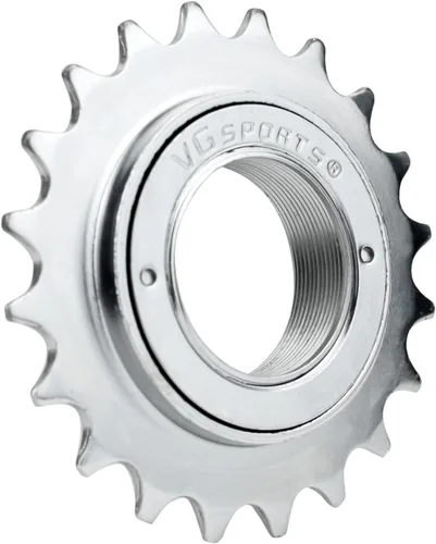 Miniatura 15 de VG SPORTS Single Speed Bike Freewheel, 16T/18T/20T/22T/24T Compatible with 1/2'' x 1/8'' Bicycle Freewheel Threaded Type Freehub Replacement Parts