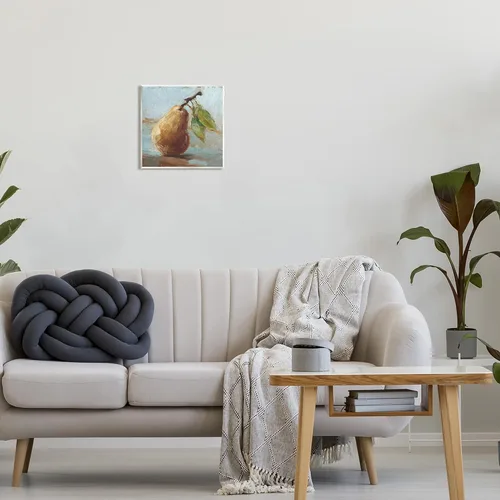 Miniatura 2 de Stupell Industries Placa de pared con diseño de frutas de pera y cocina de Ethan Harper