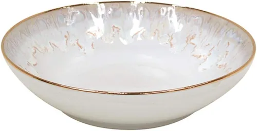 Miniatura 15 de Casafina Plato de cerámica de cerámica de 11 pulgadas, colección Taormina, aguamarina, apto para microondas y lavavajillas, acristalamiento seguro