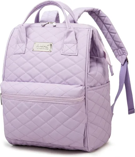 Miniatura 10 de Kinmac Mochila para portátil de estilo abierto para laptop de hasta 15.6 pulgadas, para hombres y mujeres, mochila de viaje al aire libre
