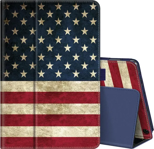 Miniatura 33 de Fintie - Funda tipo libro para tableta Amazon Fire HD 10 y Fire HD 10 Plus (solo compatible con versión de 11ª generación 2021), Funda de pie