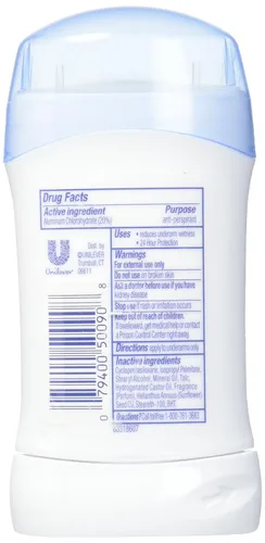 Miniatura 2 de Dove Desodorante antitranspirante invisible sólido fresco 1.60 oz (paquete de 5)