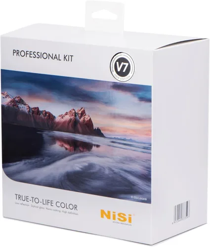 Miniatura 11 de NiSi, V7 Advance Kit - Soporte de filtro cuadrado de 3.93 pulgadas, anillo de 3.228 in, CPL de color real, 3 anillos adaptadores con filtro GND