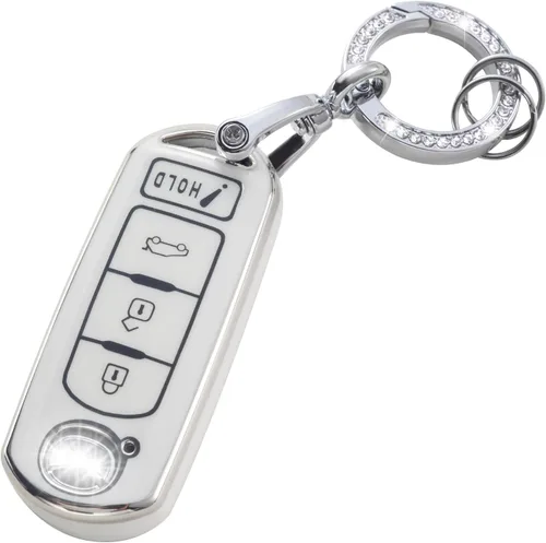 Miniatura 41 de YO&YOYE Funda para Llavero de TPU con Anillo para Llaves