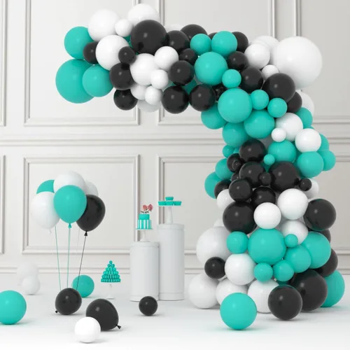 Miniatura 8 de Kit de arco de guirnalda de globos morados y amarillos y blancos, 122 globos amarillos, morados y blancos para cumpleaños, boda, aniversario