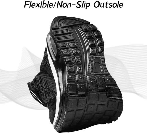 Miniatura 5 de PERSOUL Air Shoes - Zapatillas para niños y niñas, deportivas, para atletismo, gimnasio, correr