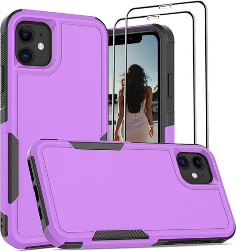 Miniatura 293 de Jeylly Funda para iPhone SE/Funda para iPhone 5S, Exterior de Plástico Duro que Absorbe Golpes + Interior de Silicona de Goma Defensor contra