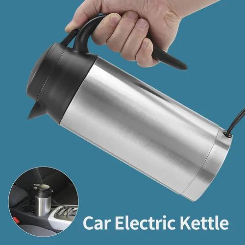 Miniatura 6 de Sunsbell - Hervidor eléctrico portátil para automóvil, 22.0 fl oz, caldera de agua para automóvil, 12 V, calefacción para automóvil, taza de viaje