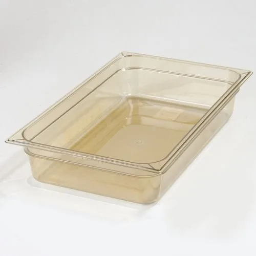 Carlisle FoodService Products Sartén de alimentos de alta temperatura, contenedor de almacenamiento de alimentos de tamaño completo para servir