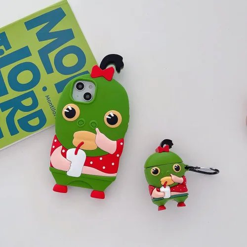 Miniatura 7 de Funda fea para iPhone 13 Pro, fundas de teléfono Kawaii de silicona 3D de dibujos animados de peces feos divertidos para iPhone 13 Pro, bonita funda