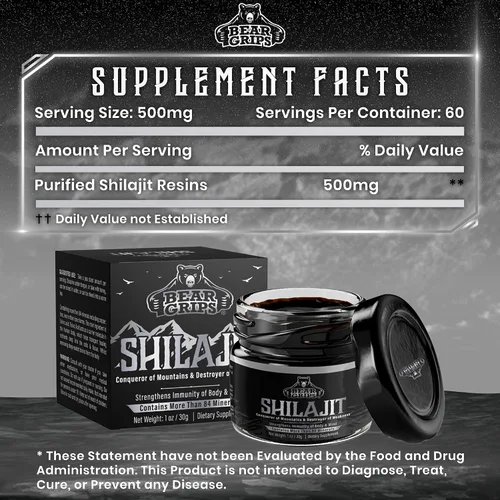 Miniatura 2 de Shilajit Pure Himalayan Organic - Pure Himalayan Shilajit Supplement - Original Shilajit for Men Pure Shilajit Resin