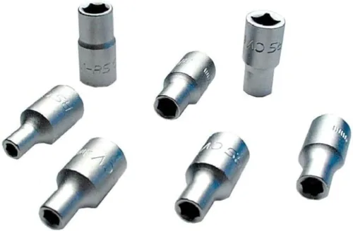 Miniatura 3 de Mannesmann Juego de llaves de vaso de 1/4 pulgadas Super Lock System (41 piezas)