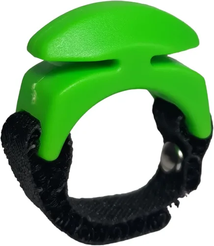 Miniatura 6 de Line Cutterz Anillo de cuchilla de cerámica patentado sin óxido, cortador de línea de pesca rápido Naranja resplandeciente y brilla en la oscuridad