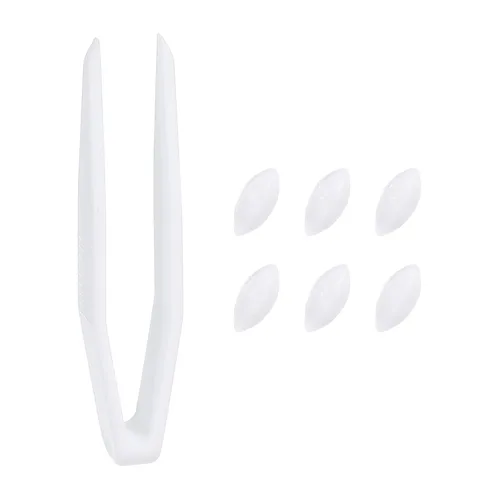 Miniatura 9 de PATIKIL Barra agitadora magnética, 0.236 x 0.118 in, 6 unidades de PTFE magnético, barra mezcladora magnética para vaso de precipitados de fondo