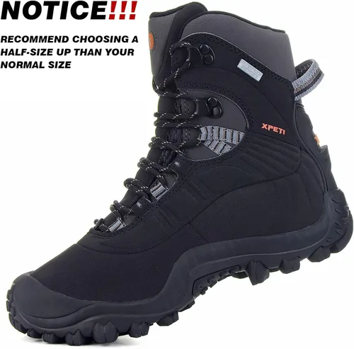 Miniatura 2 de XPETI Botas de senderismo para mujer Thermator Mid High Top impermeables para exteriores