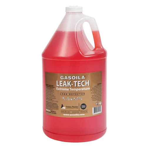 Gasoila Spray detector de fugas de temperatura extrema, jarra de 1 galón, acción rápida, detección de fugas de larga duración, no tóxico y no