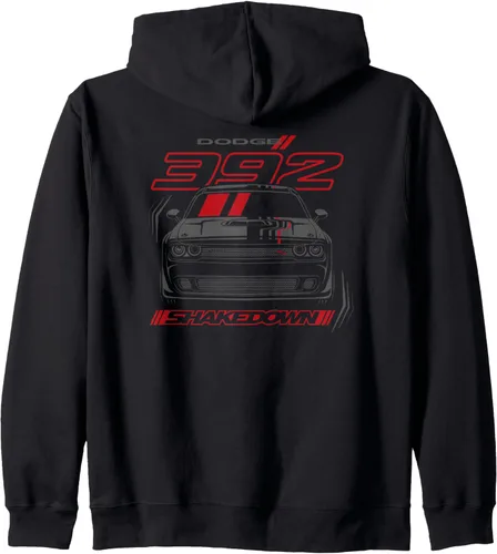 Miniatura 2 de Dodge Challenger 392 Shakedown, Last Call Zip Sudadera con capucha, Negro