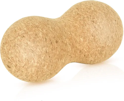 Bola de masaje de corcho, bola de masaje de maní, bola de liberación miofascial, rodillo de masaje de tejido profundo, bola de movilidad para
