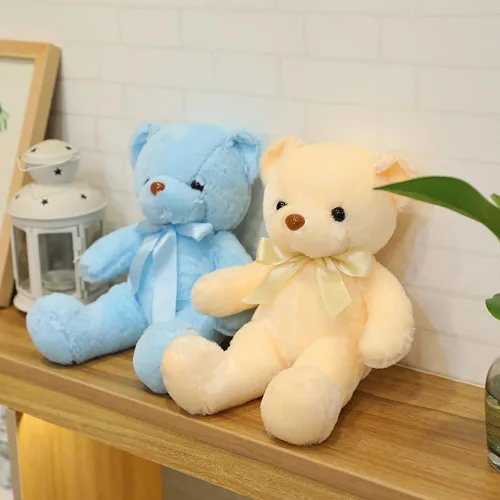 Miniatura 2 de Oso de peluche de 13.5 pulgadas, Animal de peluche, Juguete de peluche de oso teddy, Regalos para niños y bebés (Azul)