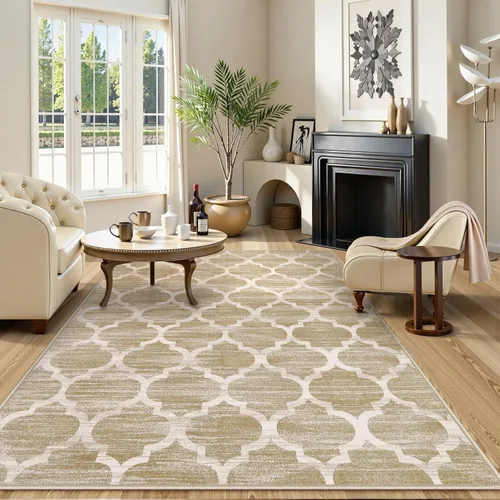 Miniatura 25 de Lahome Alfombra marroquí para pasillo – Alfombra antideslizante lavable de 2 x 6 pies con parte trasera de goma, suave y no desprende pelo, alfombra