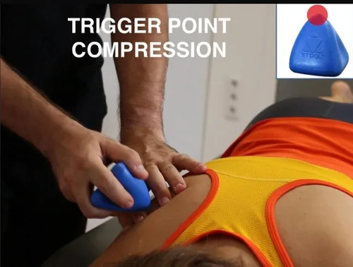 Miniatura 6 de Herramienta de auto-masaje para el dolor de cuello, espalda y cuerpo completo – Diseño fisioterapeuta, alivio específico 3 en 1, premium y portátil