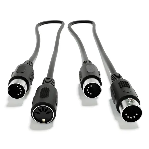Miniatura 7 de Cable de audio de extensión MIDI - DIN de 5 pines - macho a macho/hembra [macho a hembra 200 cm - 78.74"]