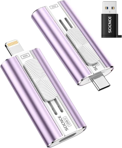 Miniatura 10 de Unidad flash de 256 GB diseñada para teléfono, memoria externa USB de almacenamiento para fotos y videos, Plug and Play, no requiere aplicación