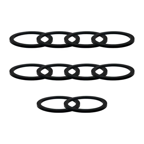 Junta Camlock de 0.5 pulgadas, sello de manguera de bloqueo de leva para acoplador hembra, arandela de goma de repuesto para ranura de leva (paquete