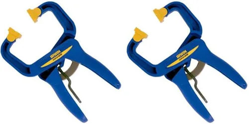 IRWIN Tools - Abrazadera de mano de agarre rápido, 2 pulgadas (1799212) (paquete de 2)