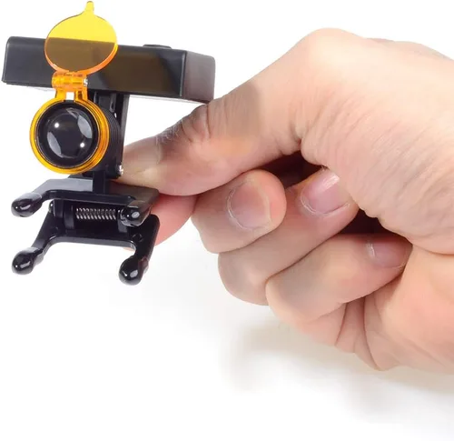 Miniatura 5 de Cabeza 3W para gafas con clip óptico tipo + caja de almacenamiento (3W)