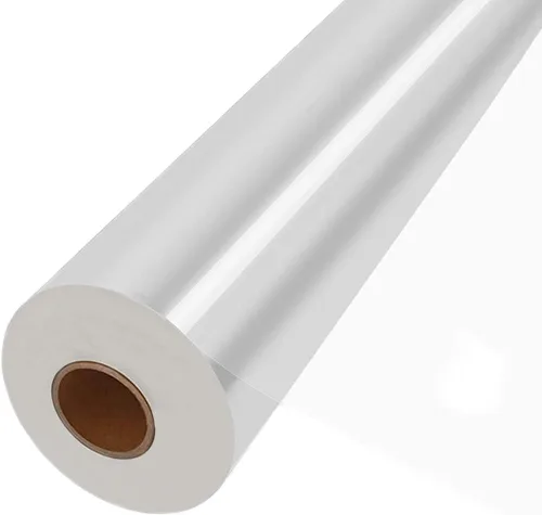 JOYIT Rollo de celofán transparente de 220 pies (35 pulgadas x 220 pies), rollo de celofán de 3 mil de grosor, bolsas de celofán grandes, papel de