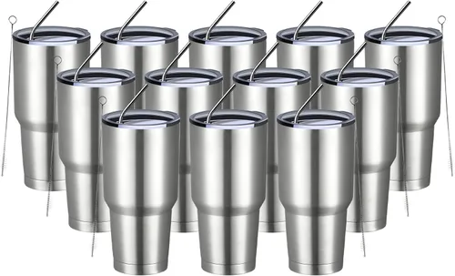 Miniatura 37 de Meway vaso para café de 30 onzas Blanco