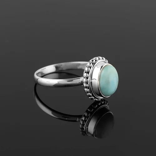 Miniatura 22 de 925 Sterling Silver Designer Ring Natural Gemstones & Brilliant Stones Handmade Bohemian Jewelry Healing Crystals Birthday Elegant Promise