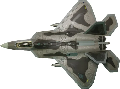 Miniatura 3 de USAF F-22 Raptor 1/100 Modelo de aeronave fundida a presión (Modo Basta)