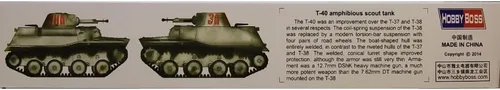 Miniatura 3 de Hobby Boss Kit de construcción de tanque ligero T-40 ruso