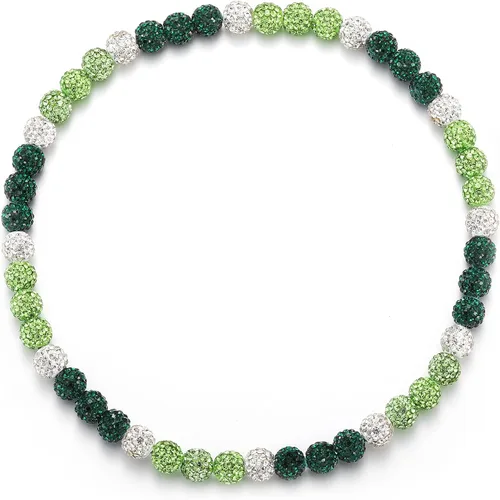 Miniatura 26 de Collar de Cadena de Béisbol con Perlas para Hombres, Regalos de Collar de Béisbol de la Colección Bling Ice para Niños, Collar de Accesorios