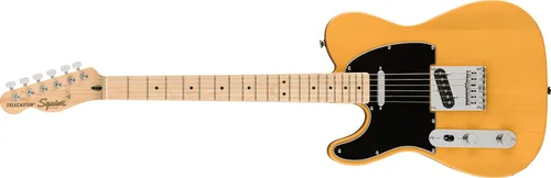 Miniatura 9 de Guitarra eléctrica Telecaster de la serie Squier Affinity, con garantía de 2 años, azul lago, diapasón de laurel Azul (Lake Placid Blue)