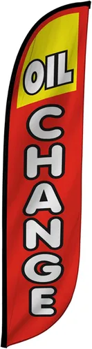 Miniatura 17 de LookOurWay Bandera de plumas, bandera publicitaria de 12 pies de alto para promoción de negocios y eventos, solo bandera, detalles automáticos