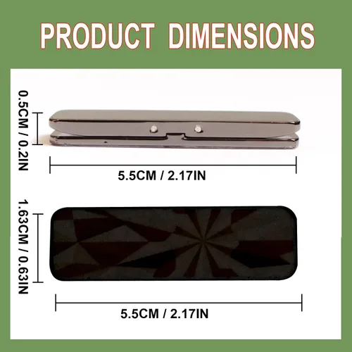Miniatura 4 de Soporte para teléfono inteligente con rotación de 360°, soporte ajustable vertical horizontal de aleación de aluminio compatible con teléfonos