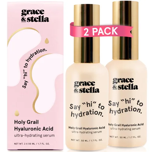 Miniatura 12 de grace & stella Suero de ácido hialurónico galardonado (0.3 fl oz/0.34 fl oz) Suero de ácido hialurónico para la cara - Sueros faciales de ácido
