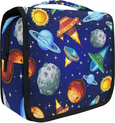 Miniatura 27 de Neceser colgante de viaje -326 - Kit de fútbol para maquillaje, organizador de cosméticos para hombres y mujeres