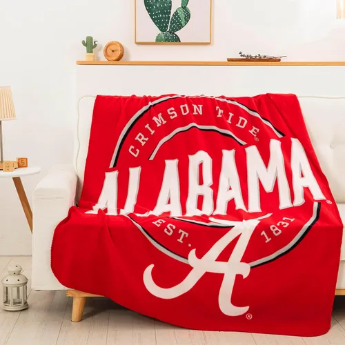 Miniatura 3 de Northwest NCAA Alabama Crimson Tide - Manta de forro polar unisex para adultos, 50 x 60 pulgadas, campaña