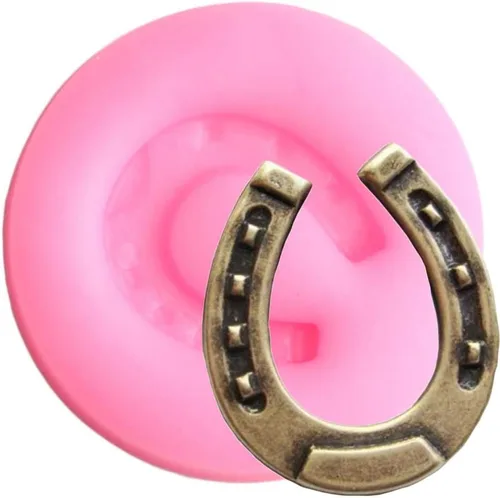 Miniatura 3 de 2 piezas lindo lindo sombrero de vaca niño tema vaquero del oeste molde de silicona para bricolaje postres pudín postres dulces pasta pasta jalea