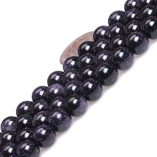 Miniatura 41 de Cuentas redondas naturales semipreciosas de piedra suelta para hacer joyas, brazaletes, collares Cuarzo rosa