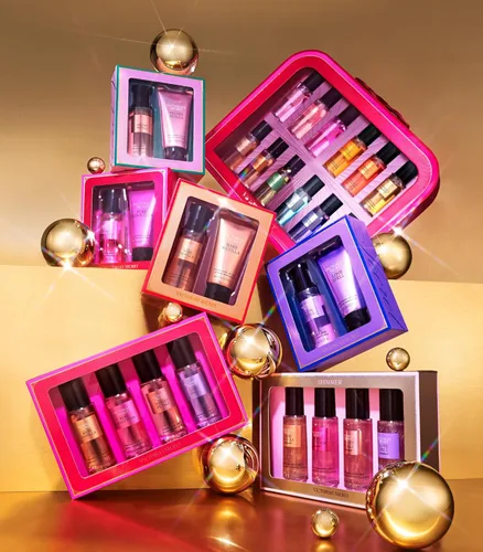 Miniatura 4 de Conjunto de regalo de mini bruma de fragancia Victoria's Secret, colección de 4 piezas, aromas surtidos, conjunto de regalo para mujeres