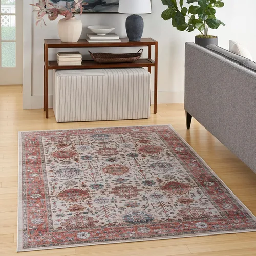 Miniatura 12 de Nourison Home Fulton - Alfombra de 2 x 3 pies, fácil de limpiar, no se desprende, para dormitorio, sala de estar, comedor, cocina (2 x 3 pies)