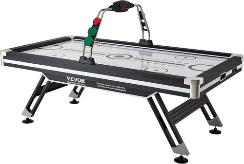 Miniatura 10 de VEVOR Mesas de hockey de aire de 72 y 89 pulgadas con marcador LED, mesa de juegos 3 en 1 de 88 pulgadas (hockey, billar, ping pong), incluye