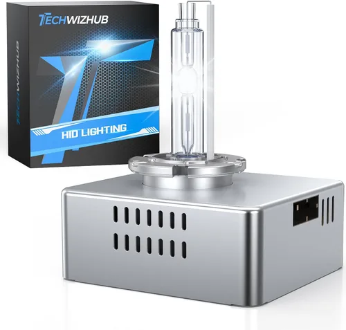 Miniatura 15 de Bombillas HID de xenón D1S, 6000 K 35 W, luz blanca fría, luz alta/baja, 66144 66140 85140 85415, bombilla de repuesto, fácil instalación, paquete