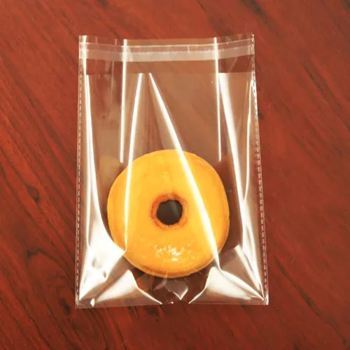 Miniatura 4 de WerkaSi Paquete de 150 fundas de plástico para galletas, bolsas de celofán de 5 x 7 pulgadas, autoadhesivas, sobres transparentes para fotos, bolsas