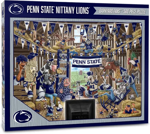 Miniatura 52 de YouTheFan NCAA Barnyard Fans - Rompecabezas de 500 piezas
